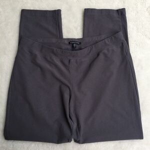 Eileen Fisher Gray Elastic Waist Pants Size Medium